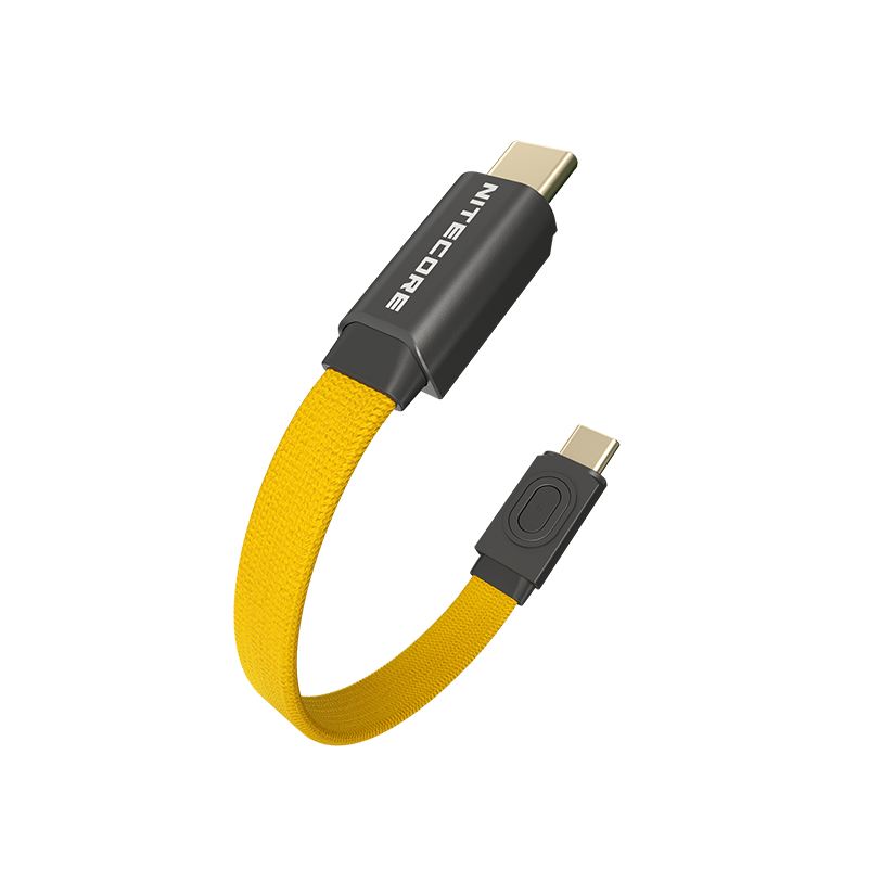 Nitecore NLink10 Fast Charging USB-C Cable 60W - Compact Magnetic - Gold-Plated Connectors PD QC
