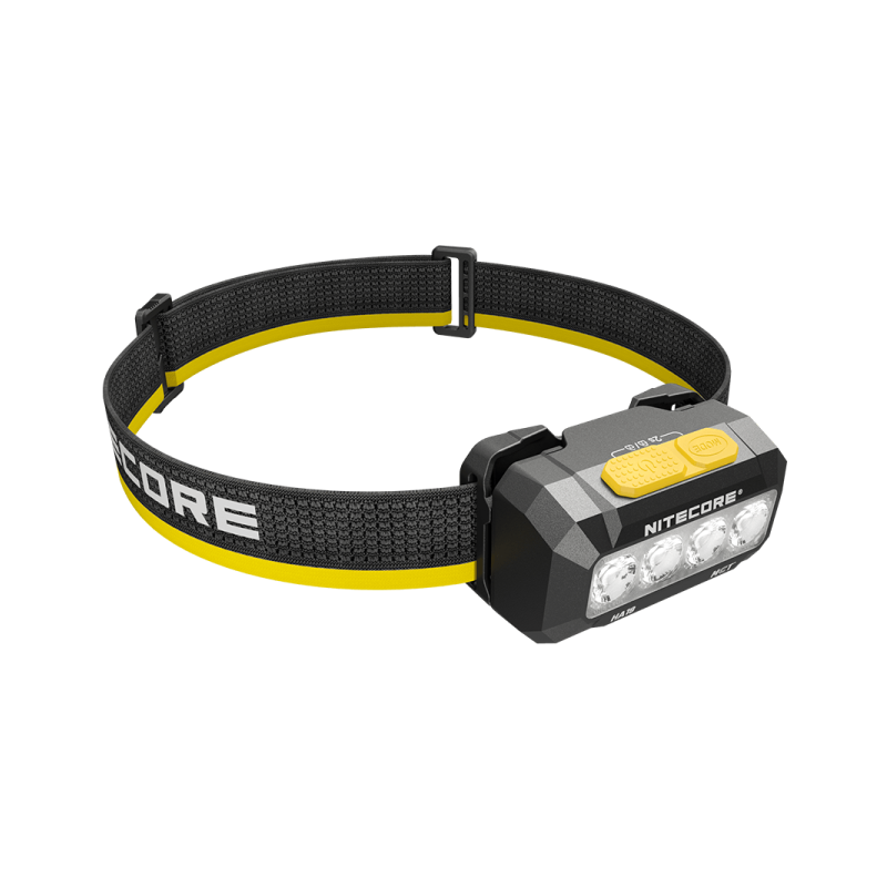 Lampe Frontale Nitecore HA19 600 Lumens - MCT RGB Polyvalente 3 Températures Couleur