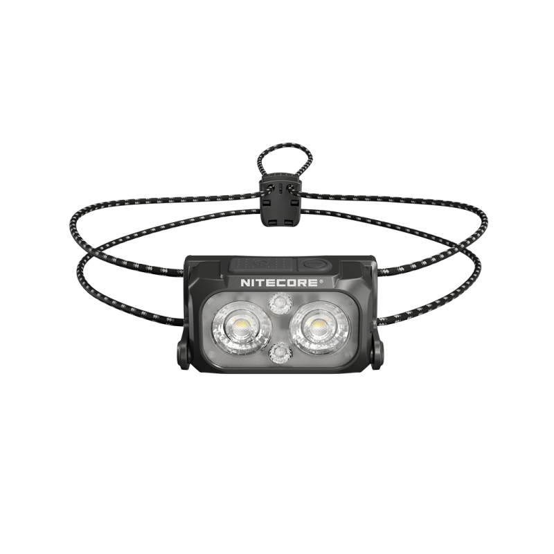 Nitecore NU25 MCT UL Headlamp 400 Lumens - Rechargeable USB-C - 3 Color Temperatures - Ultra-Lightweight