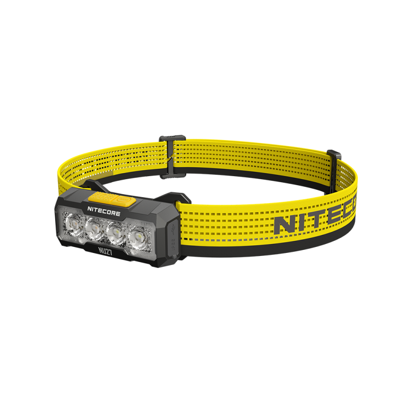 Nitecore NU27 Headlamp 600 Lumens - Rechargeable USB-C - MCT 3 Color Temperatures