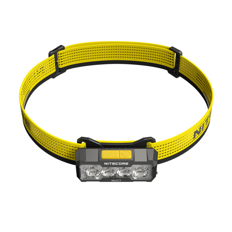 Nitecore NU27 Headlamp 600 Lumens - Rechargeable USB-C - MCT 3 Color Temperatures
