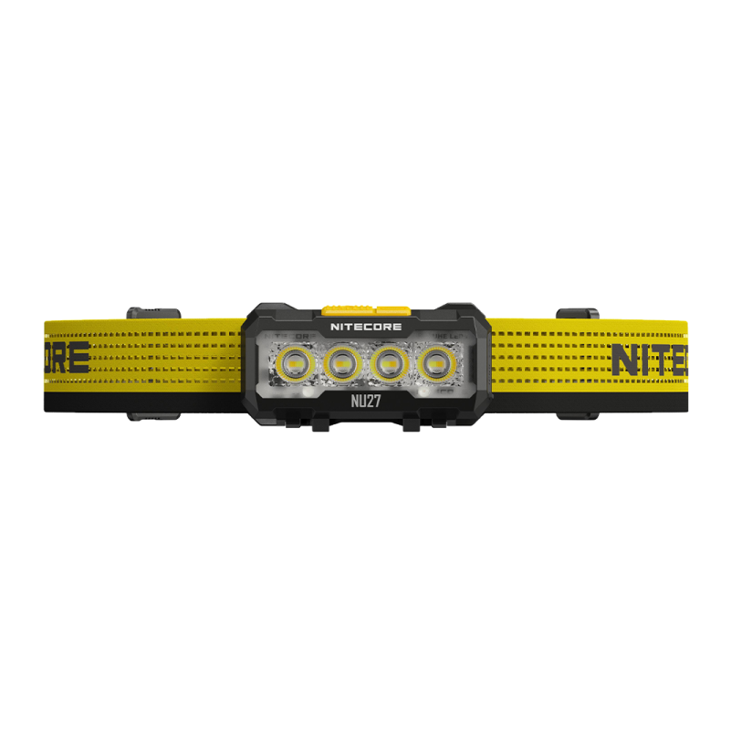 Nitecore NU27 Headlamp 600 Lumens - Rechargeable USB-C - MCT 3 Color Temperatures