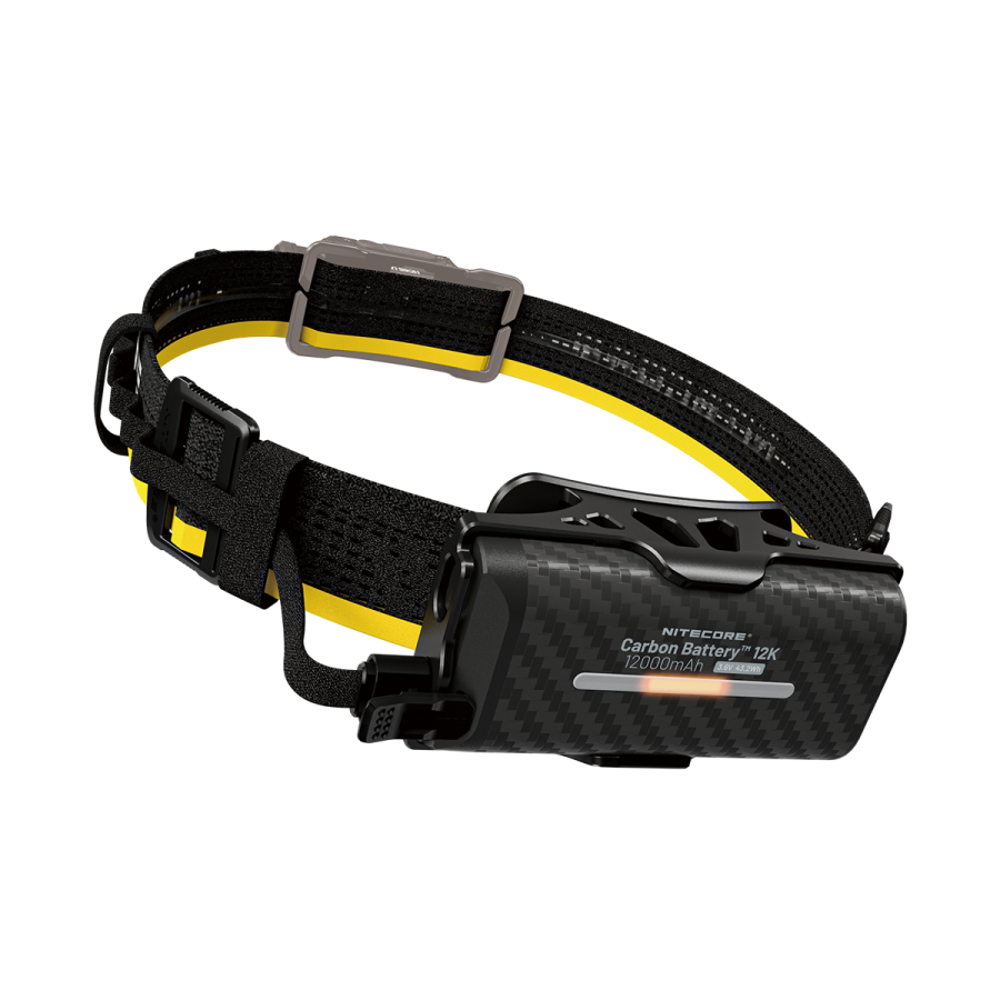 Nitecore Carbon Battery 12K Kit - Headlamp Runtime Extender USB-C IP68 12000mAh