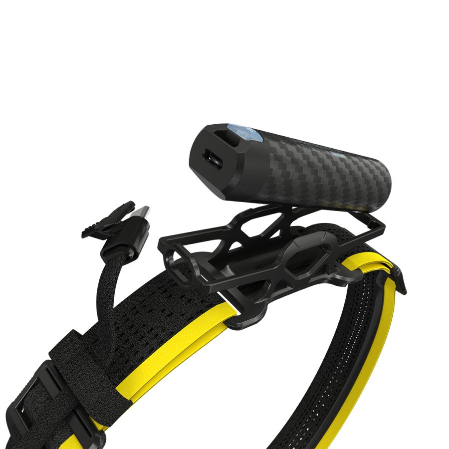 Nitecore Carbon Battery 6K Kit - Extension Autonomie Frontale USB-C IP68 6000mAh