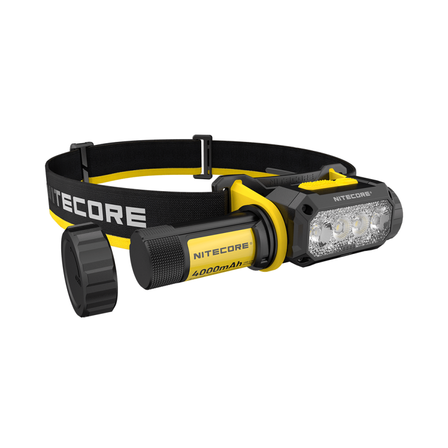 Nitecore NWH20 600 Lumens - Professional Rechargeable Headlamp E-Focus Electronic USB-C