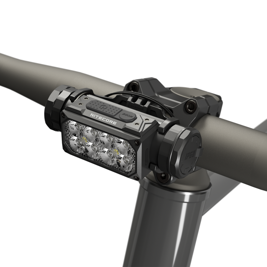 Nitecore BM06 Bike Mount - HC60UHE, HC65UHE, NU Series - GoPro Compatible - Ultra-Lightweight 12g