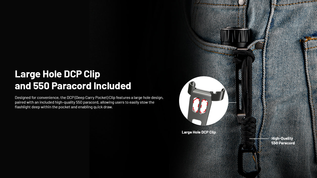 Nitecore EDC35 5000 Lumens - Flashlight Rechargeable USB-C - Dual Beam Search & Lumin Shield