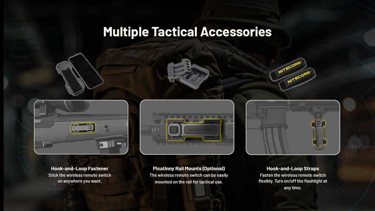 Nitecore MH40 PRO 3500 Lumens - Long Throw Flashlight - Wireless Switch