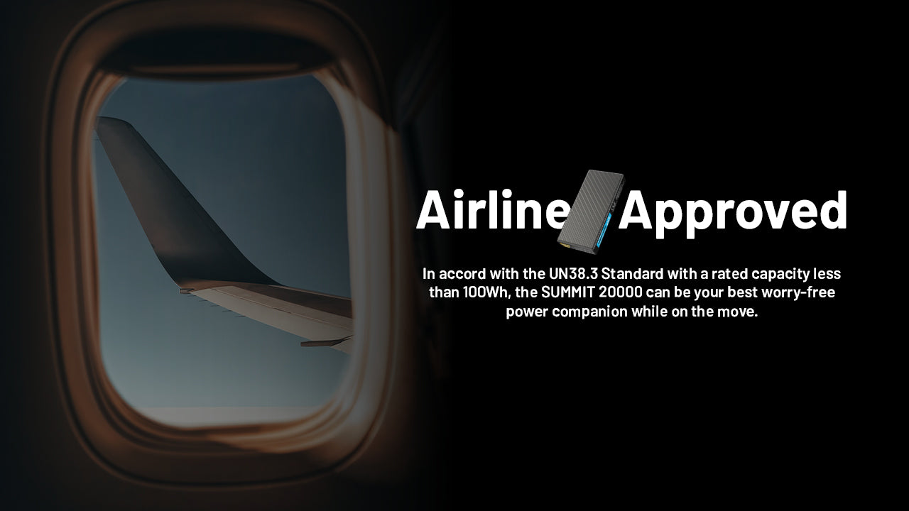 Batterie Externe Nitecore SUMMIT 20000 20000mAh - Températures Extrêmes -40°C - Power bank fibre de carbone