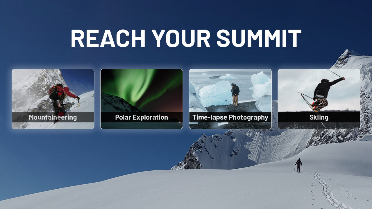 Batterie Externe Nitecore SUMMIT 20000 20000mAh - Températures Extrêmes -40°C - Power bank fibre de carbone