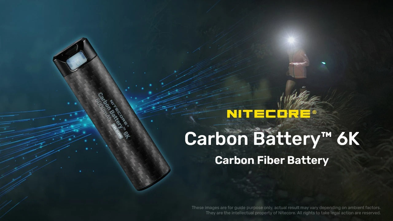 Nitecore Carbon Battery 6K Power Bank USB-C 6000mAh