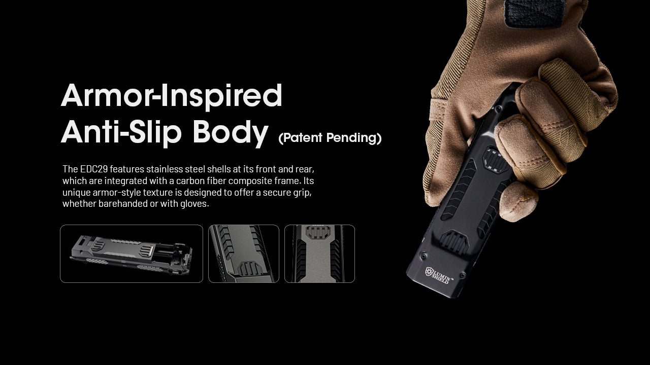 Lampe Nitecore EDC29 6500 Lumens - Rechargeable USB-C - Écran OLED