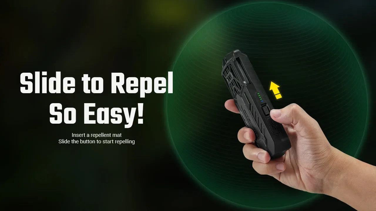 Nitecore EMR16 Electronic Mosquito Repeller 5m Protection Zone - USB-C Rechargeable 5200mAh - FCB 3.0 System