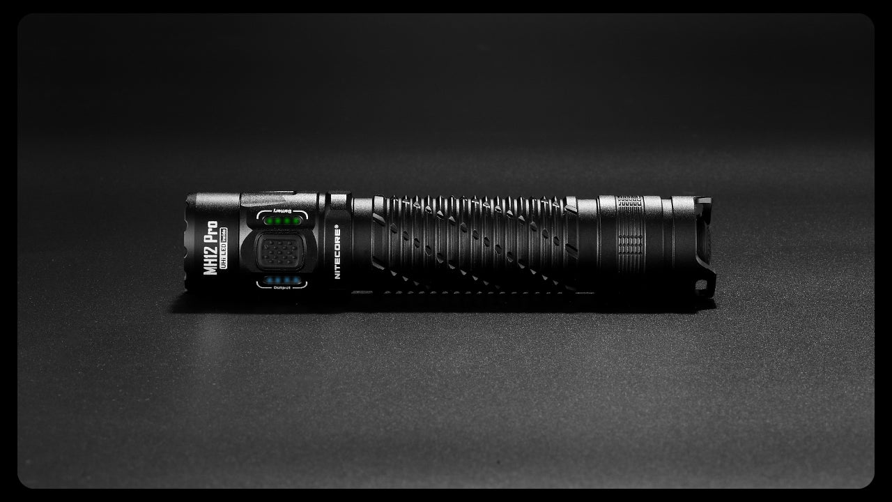 Nitecore MH12 PRO Flashlight 3300 Lumens - Rechargeable USB-C - 21700 Battery