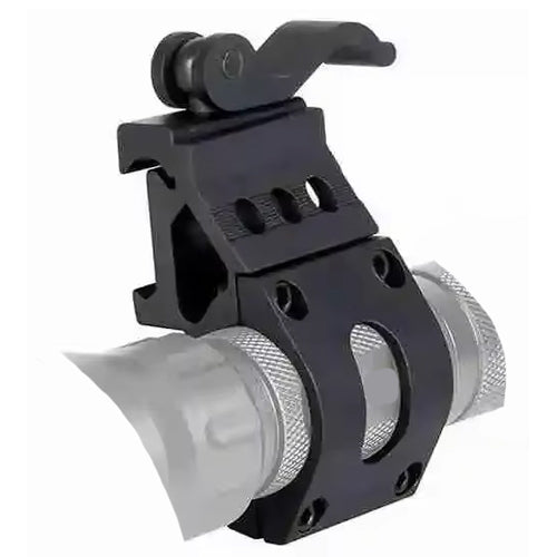 GM06 tactical mount for 25.4 mm diameter flashlight - Quick detach lever