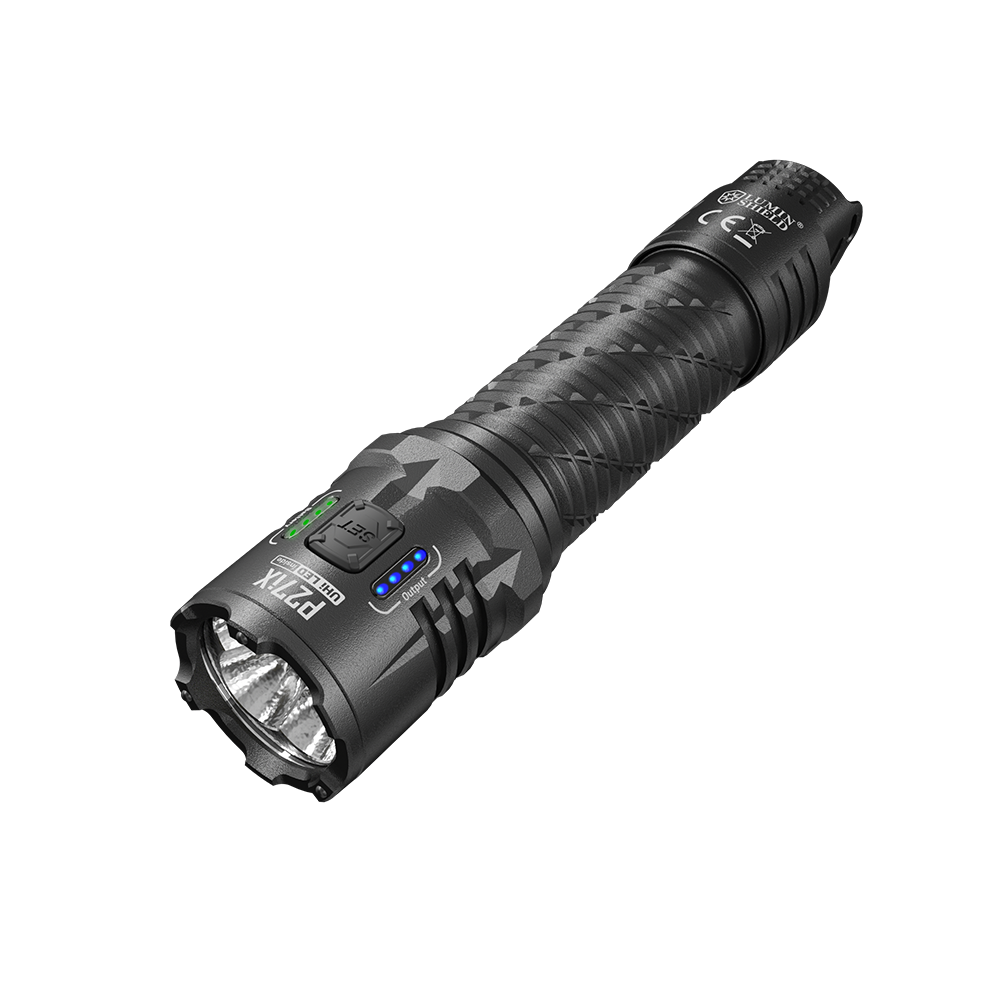 Nitecore P27iX 5000 Lumens - Tactical Flashlight Rechargeable USB-C - Triple Switch Customizable Beam