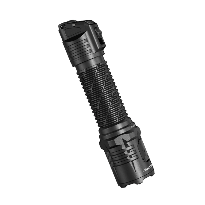 Nitecore P27iX 5000 Lumens - Tactical Flashlight Rechargeable USB-C - Triple Switch Customizable Beam