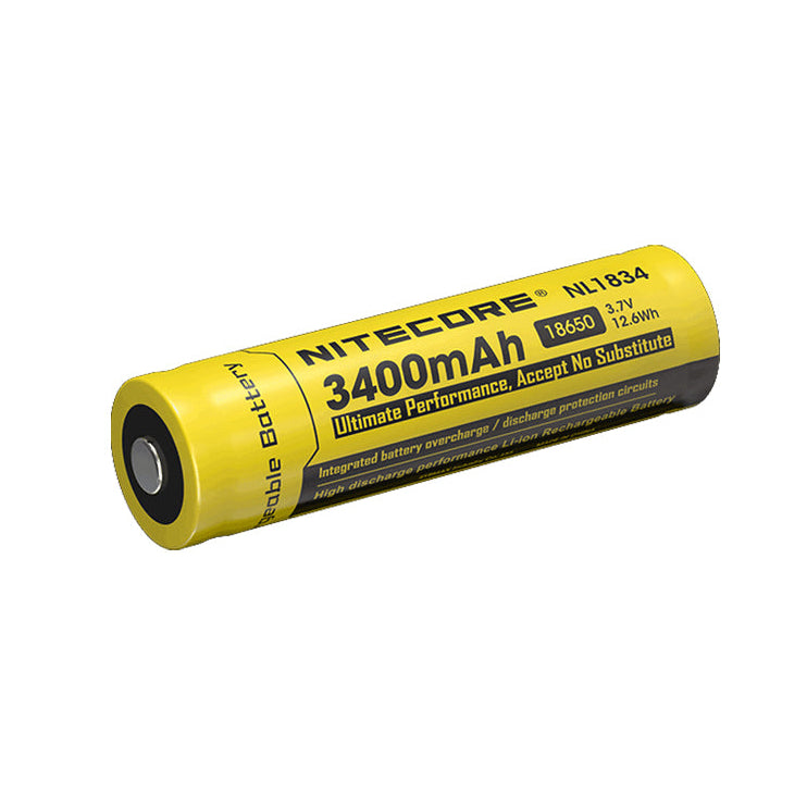 Batterie Nitecore NL1834 3400mAh 18650 Rechargeable