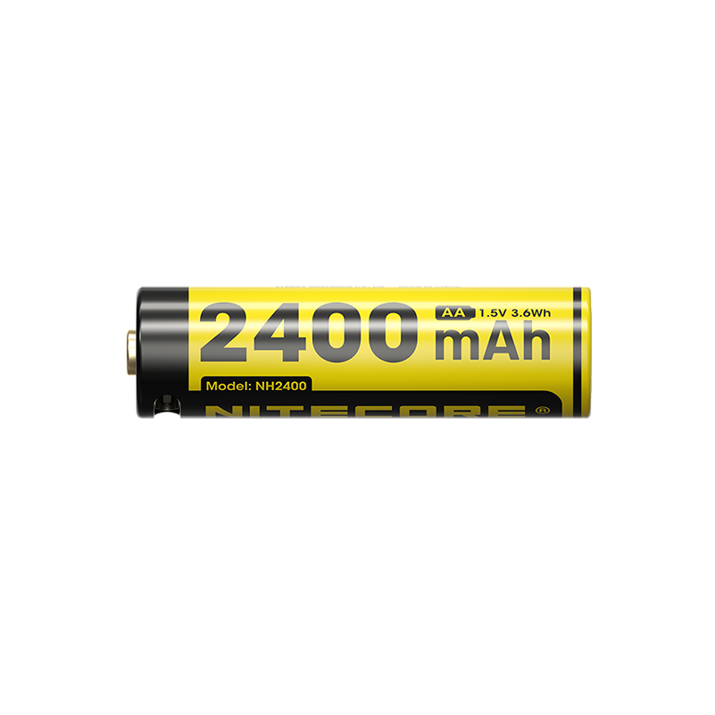 Nitecore NH2400 Pack 4x Rechargeable AA Batteries - 2400mAh USB-C Port