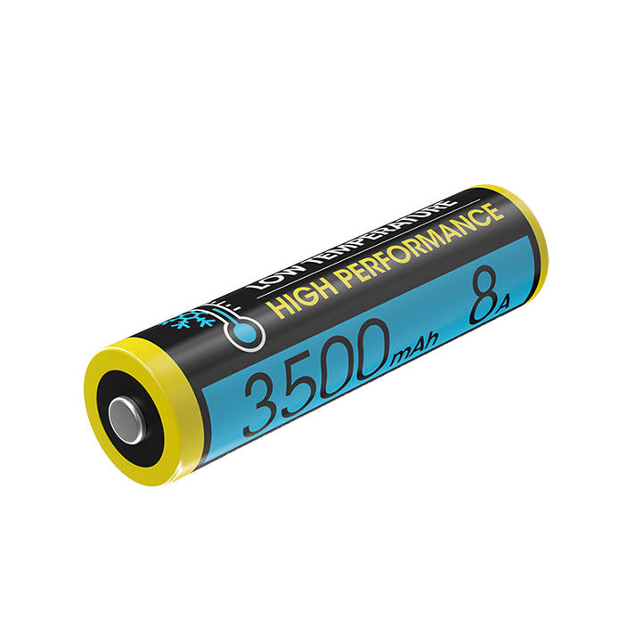 Batterie Nitecore NL1835LTHP 3500mAh 18650 Rechargeable - Performance en Températures Extrêmes