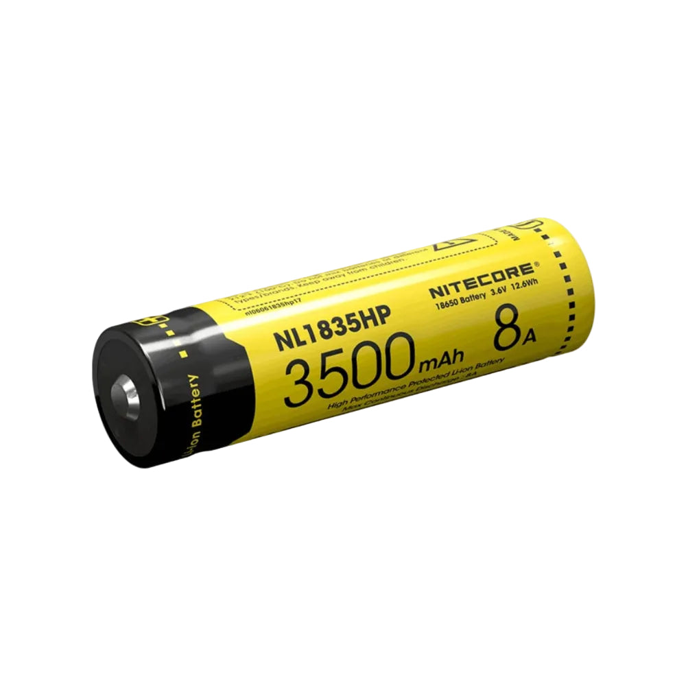 Nitecore NL1835HP 3500mAh Rechargeable 18650 Battery - 8A High Performance