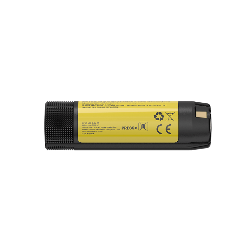 Batterie Nitecore WLB40 4000mAh Rechargeable USB-C - Lampe Professionnelle NWH20