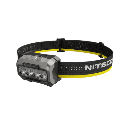Nitecore HA23 UHE Headlamp 600 Lumens - 3 Color Temperatures - Dual Power - Ultra-Lightweight