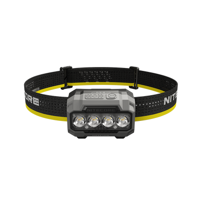Nitecore HA23 UHE Headlamp 600 Lumens - 3 Color Temperatures - Dual Power - Ultra-Lightweight