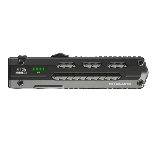 Lampe Torche Nitecore EDC15 1200 Lumens  + UV - Ultra Slim - Rechargeable USB-C