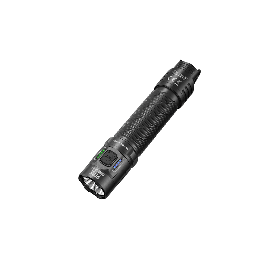 Nitecore P17iX 5000 Lumens - Compact Tactical Flashlight Customizable Controls - Triple Switch