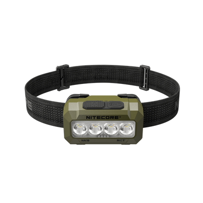 Lampe Frontale Nitecore HA19 600 Lumens - MCT RGB Polyvalente 3 Températures Couleur