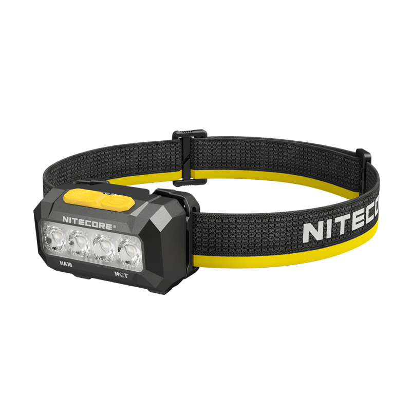 Nitecore HA19 600 Lumens - MCT RGB Multipurpose Headlamp 3 Color Temperatures AA