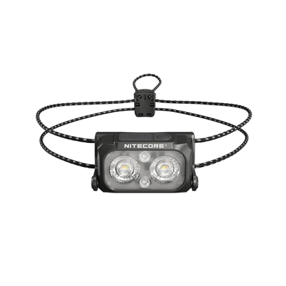 Nitecore NU25 MCT UL Headlamp 400 Lumens - Rechargeable USB-C - 3 Color Temperatures - Ultra-Lightweight