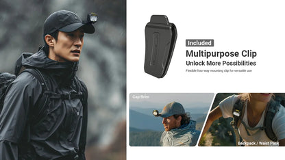 Nitecore UT27 Headlamp 800 Lumens - 1 HLB1500 Battery - 3 Color Temperatures - High CRI