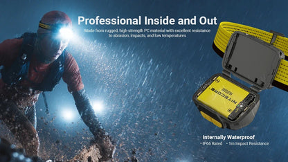 Nitecore UT27 Headlamp 800 Lumens - 1 HLB1500 Battery - 3 Color Temperatures - High CRI