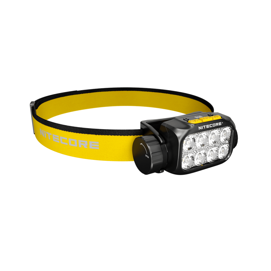 Nitecore UT6 1600 Lumens - Lampe Frontale Trail Running MCT 3 Températures Couleur