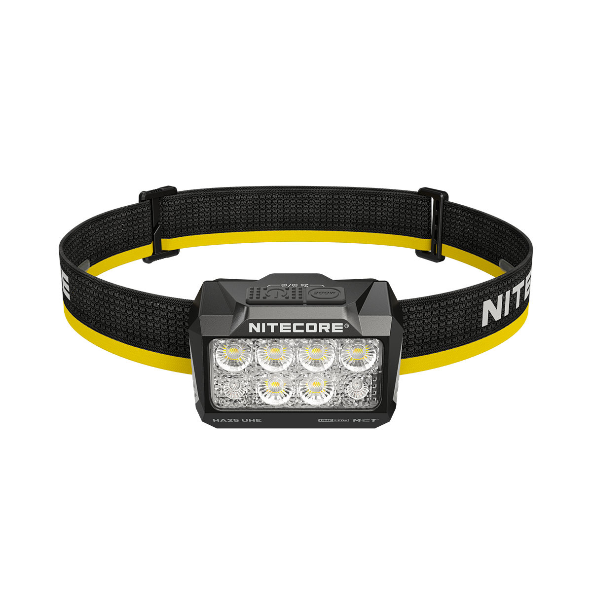 Lampe Frontale Nitecore HA25 UHE 800 Lumens 3 Températures de Couleur - Double Alimentation - Ultra-Légère