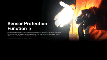 Nitecore NU45 Headlamp 1700 Lumens - Rechargeable USB-C - Proximity Sensor - IP68