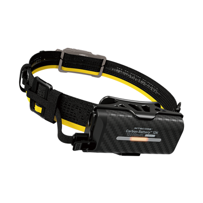 Nitecore Carbon Battery 12K Kit - Extension Autonomie Frontale USB-C IP68 12000mAh