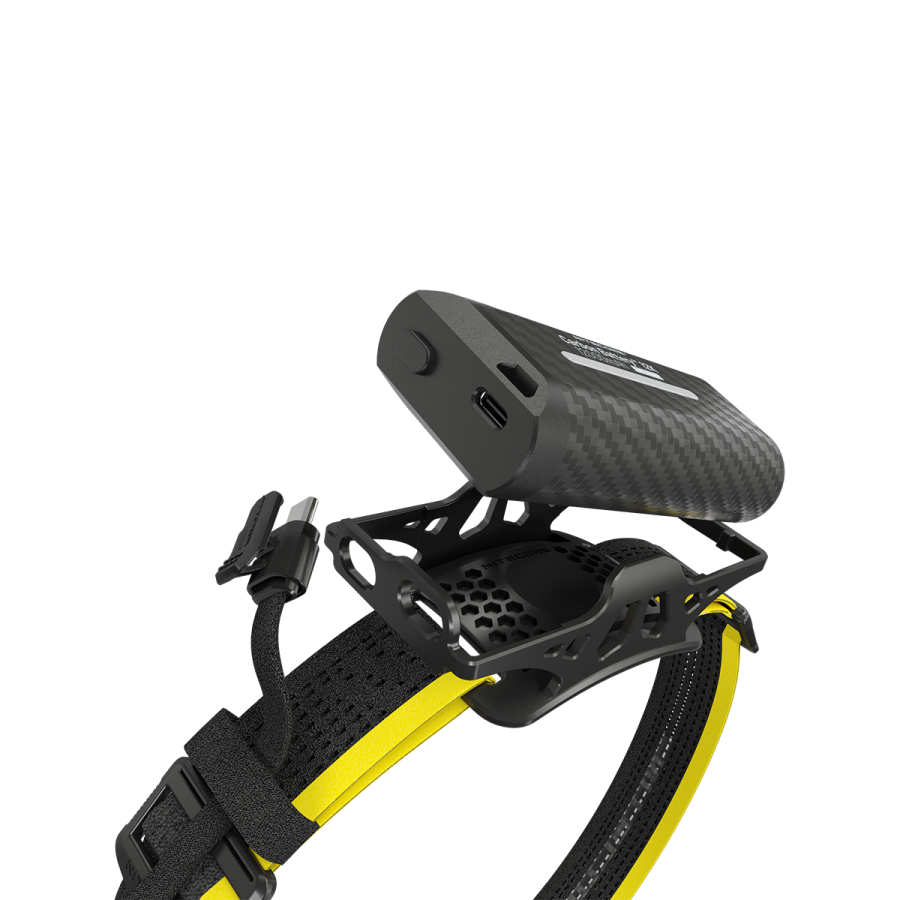 Nitecore Carbon Battery 12K Kit - Extension Autonomie Frontale USB-C IP68 12000mAh
