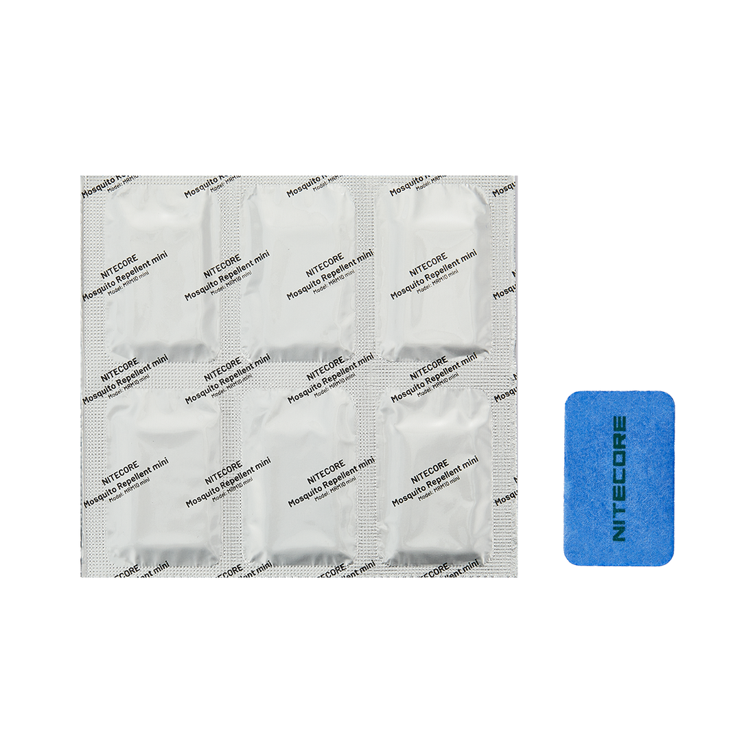 Nitecore MRM10 mini Kit Mosquito Repellent Mats - 60 Professional Repellent Pads - 360 Hours Protection + Free EMR11D