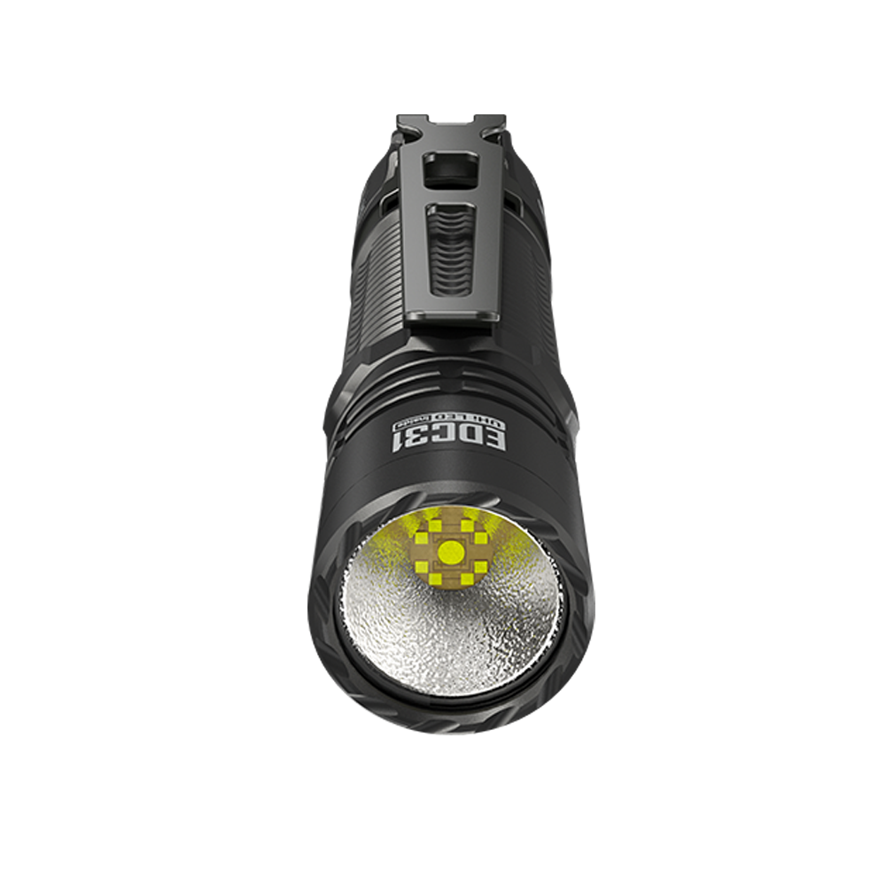 Lampe Torche Nitecore EDC31 3500 Lumens - Rechargeable USB-C - Double Mode Verrouillage - IP68