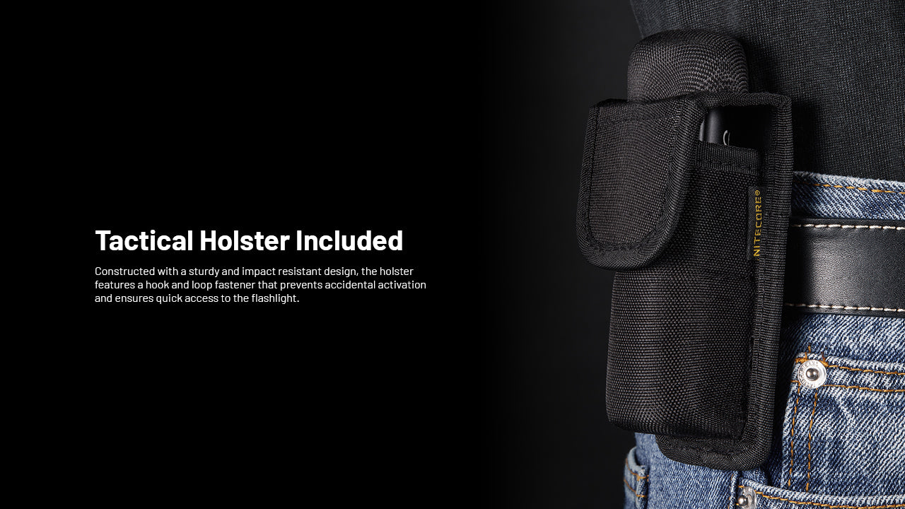 Nitecore EDC35 5000 Lumens - Flashlight Rechargeable USB-C - Dual Beam Search &amp; Lumin Shield