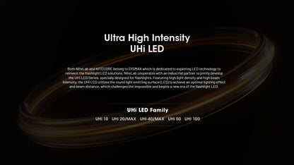 Nitecore EDC35 5000 Lumens - Flashlight Rechargeable USB-C - Dual Beam Search &amp; Lumin Shield