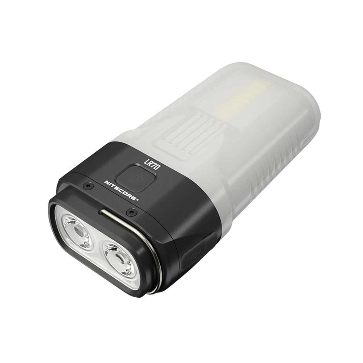 Nitecore LR70 3000 Lumens - 3 en 1 : Lanterne + Lampe Torche + Powerbank 10000mAh - Rechargeable USB-C