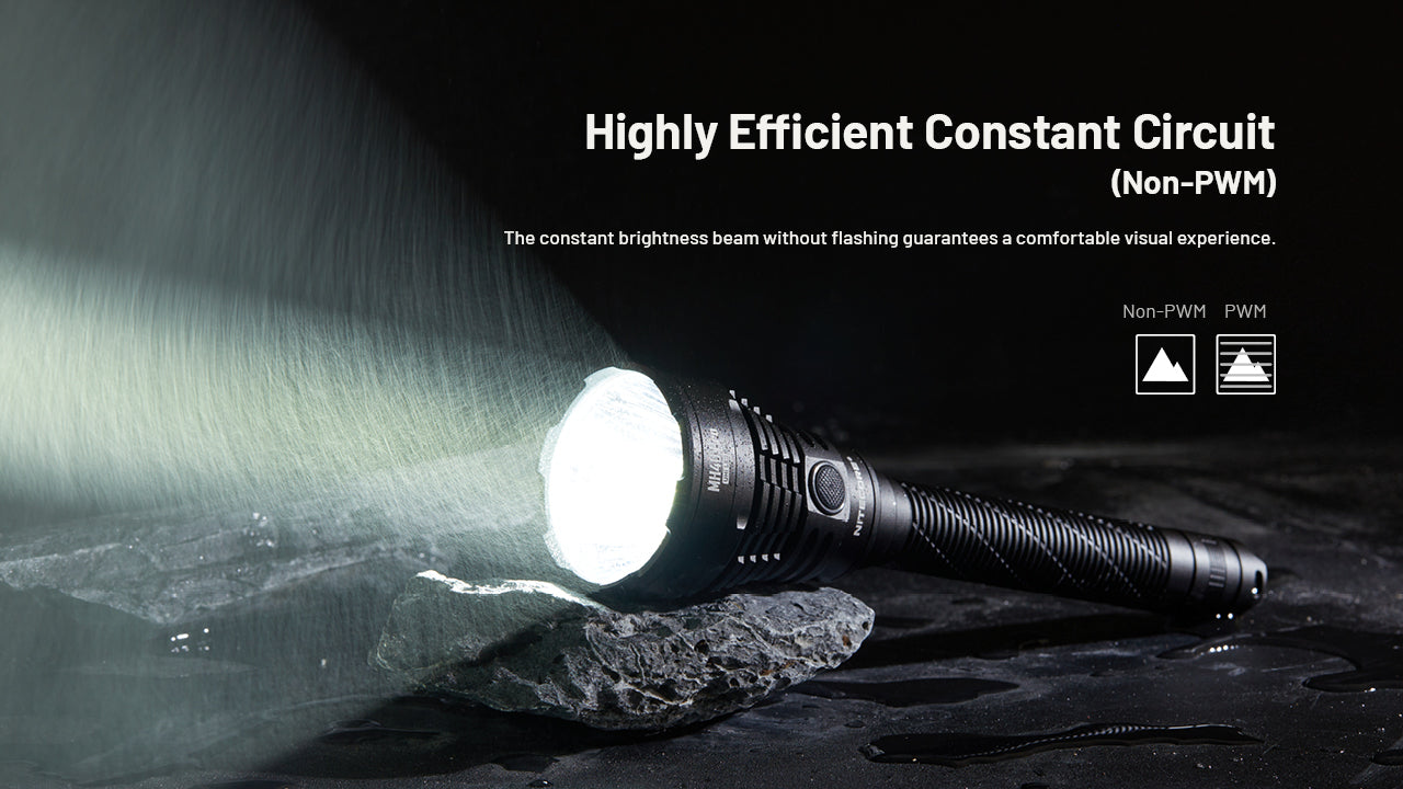 Nitecore MH40 PRO 3500 Lumens - Long Throw Flashlight - Wireless Switch