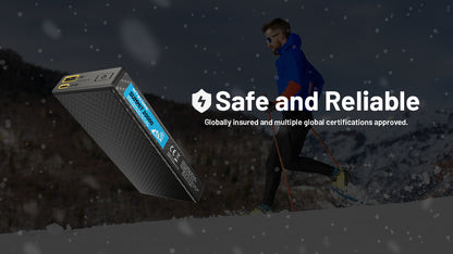 Batterie Externe Nitecore SUMMIT 20000 20000mAh - Températures Extrêmes -40°C - Power bank fibre de carbone