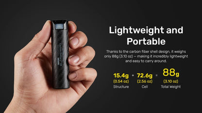 Nitecore Carbon Battery 6K Power Bank USB-C 6000mAh