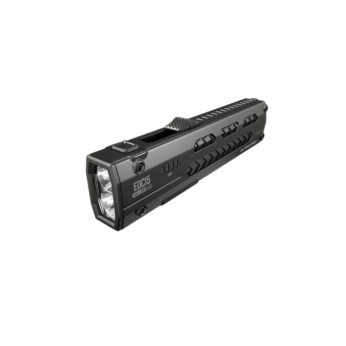 Nitecore EDC15 Flashlight 1200 Lumens - White LED + UV - Ultra Slim - Rechargeable USB-C
