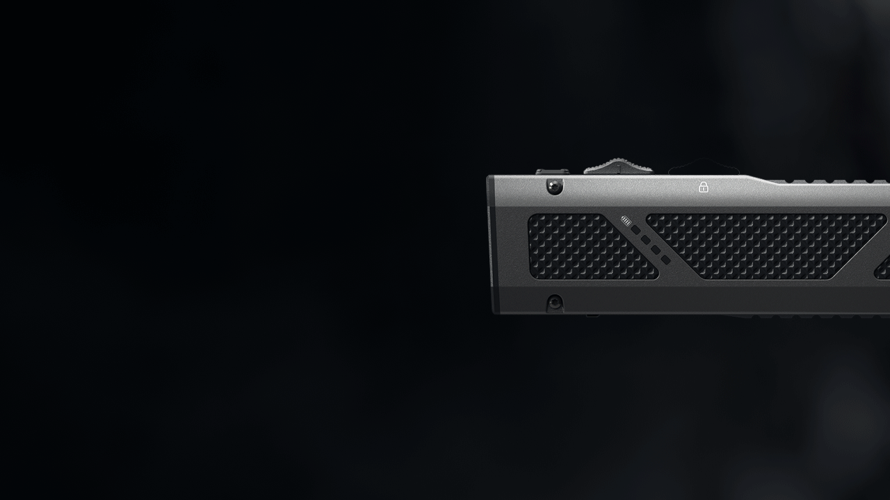 Nitecore EDC17 Flashlight 1500 Lumens - White LED + UV + Green Laser - Flat Design - Rechargeable USB-C